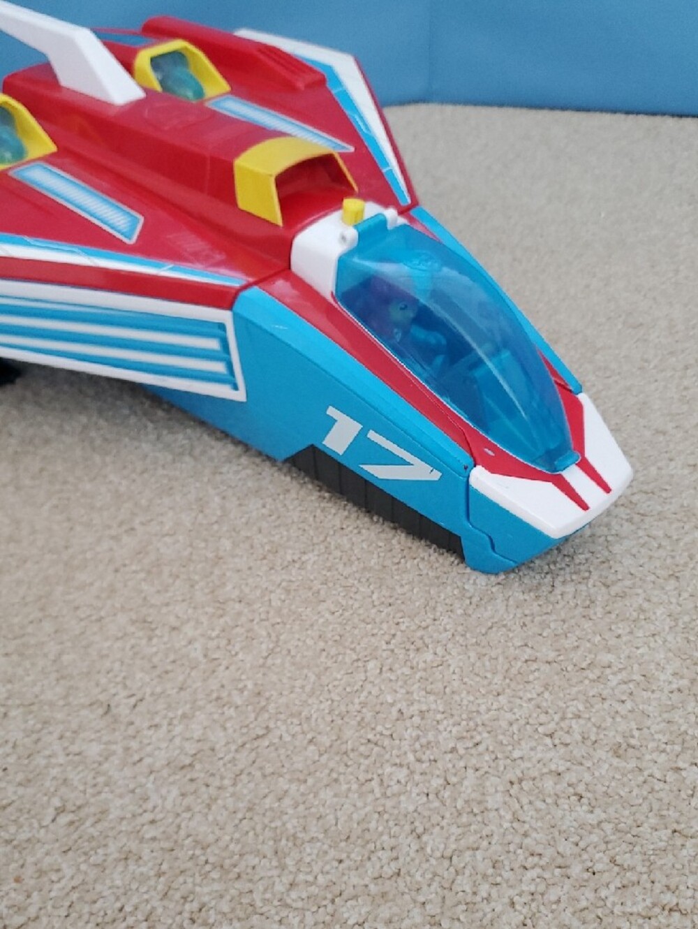 Paw Patrol Sky Rescue Jet & Helicopter Playset - Red & Blue - Picture 9 of 16